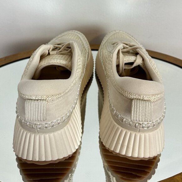 DOLCE VITA Dannis Sneaker in Ivory Woven Size US 9 - Picture 12 of 14